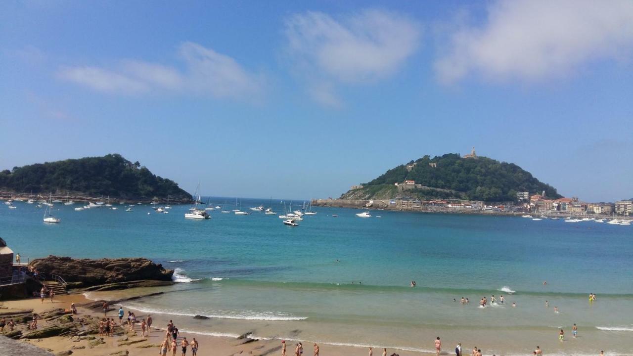 Apartamento Zurriola Luxury - Surf Beach Con Aire Acondicionado San Sebastián Zewnętrze zdjęcie